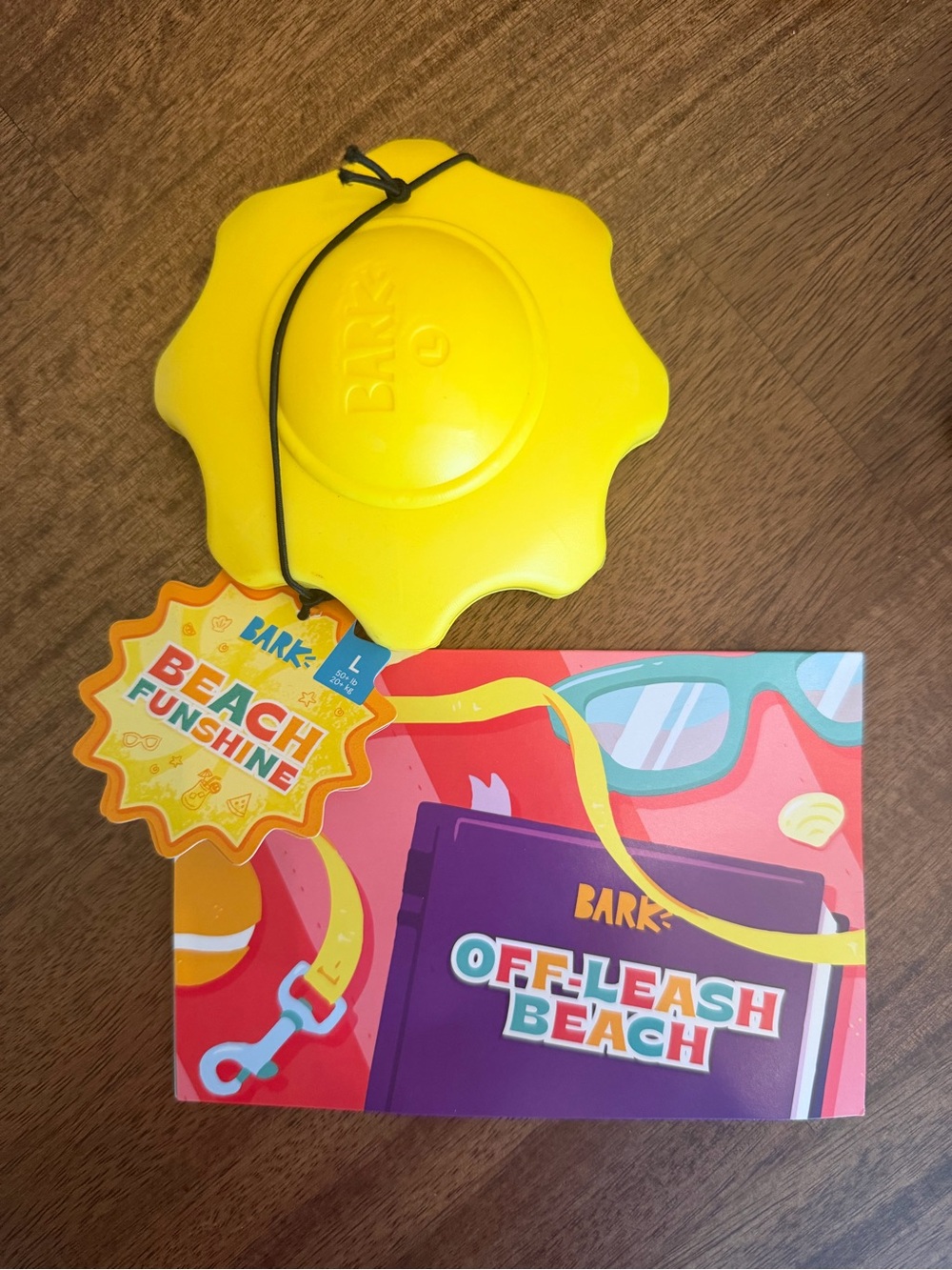 BARK Beach Funshine - Sun-Shaped Dog Toy